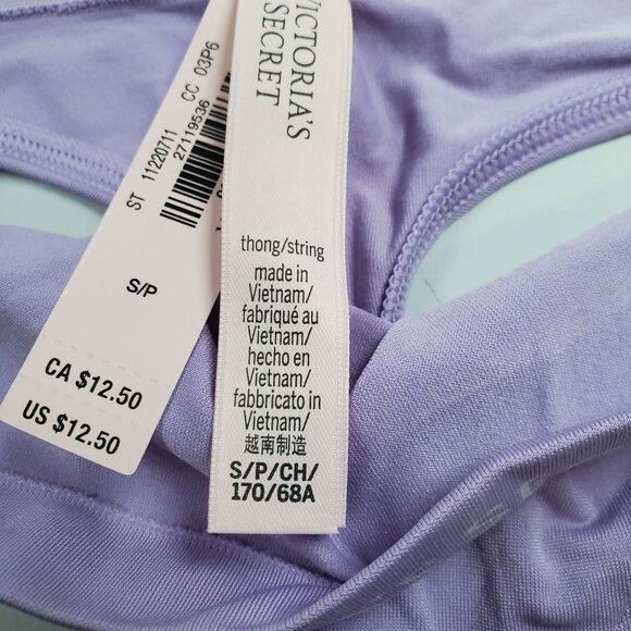 Victoria's Secret Seamless Thong Panty Women Size Small NWT Intimates - Picture 3 of 7